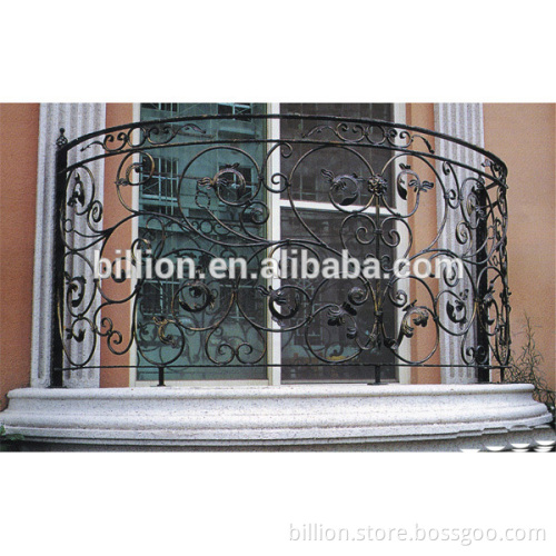 hot sale wrought iron balcony railing parts
